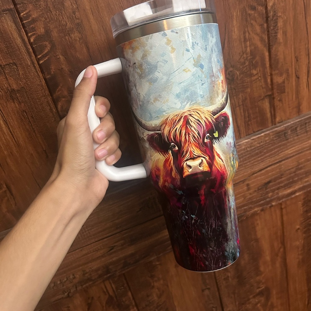 Stanley Multicolor Highland Cow Mug